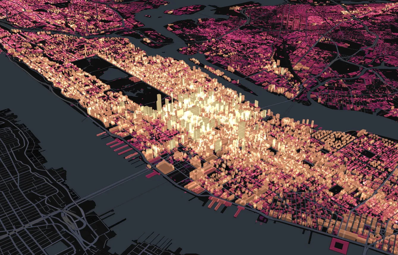 NYC building heights