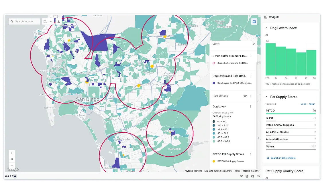 Shopper Insights with carto