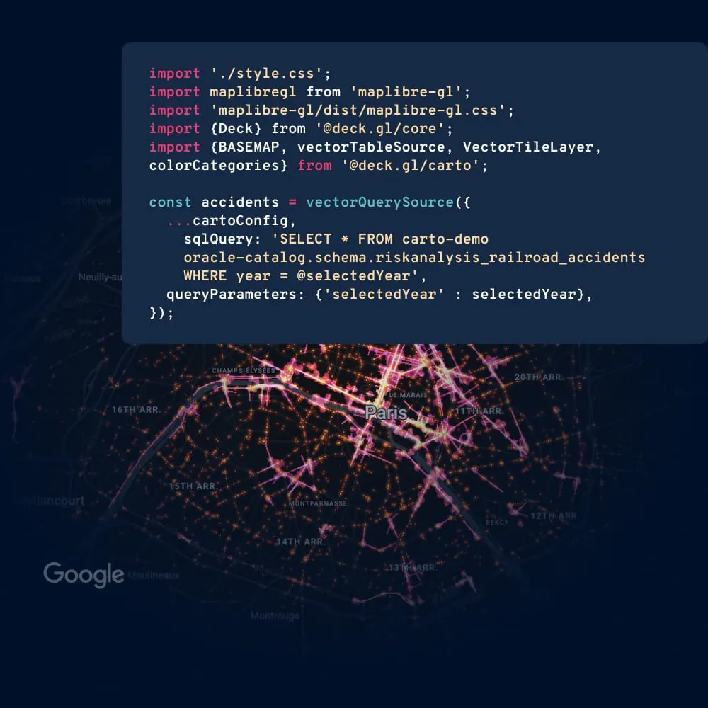 Illustration showing code