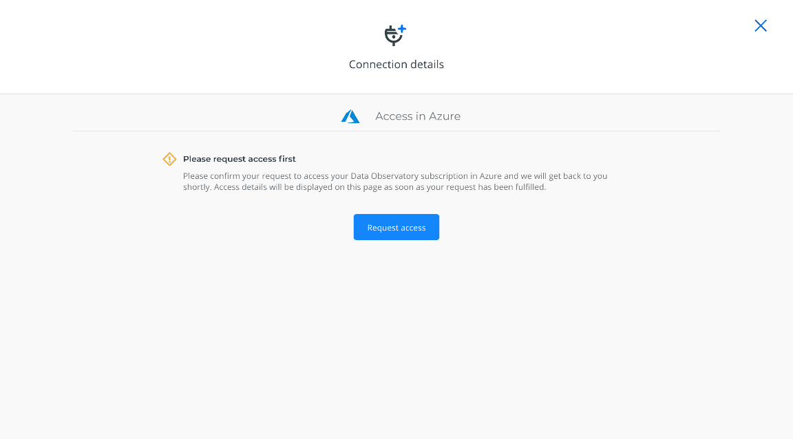 Screenshot of how to access datasets in AWS