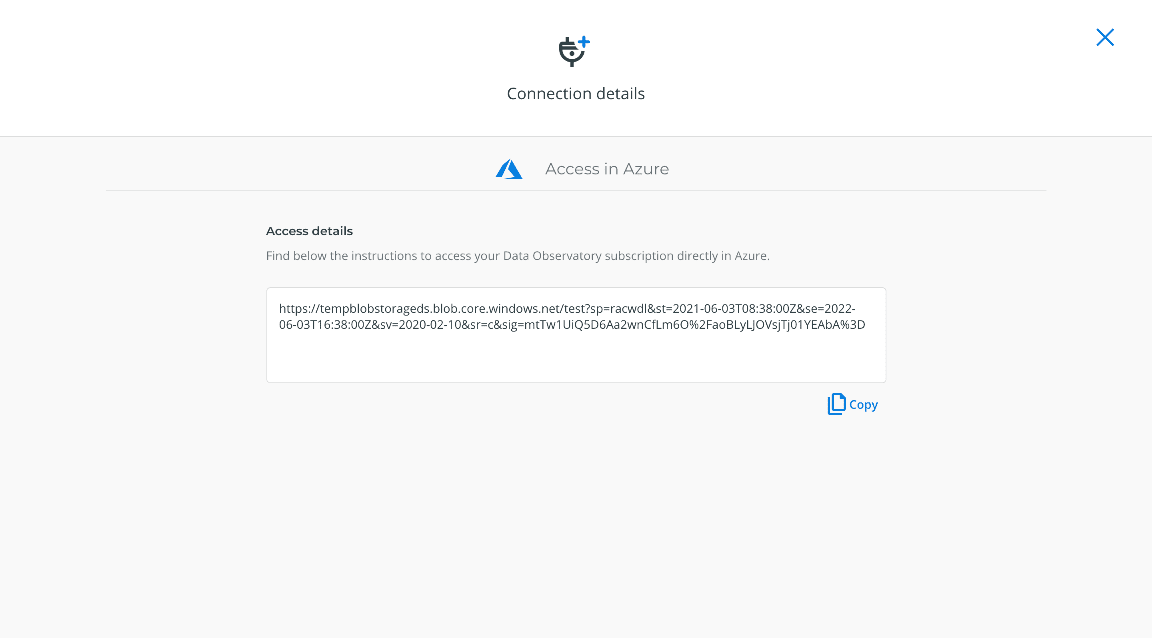 Screenshot of how to access datasets in AWS