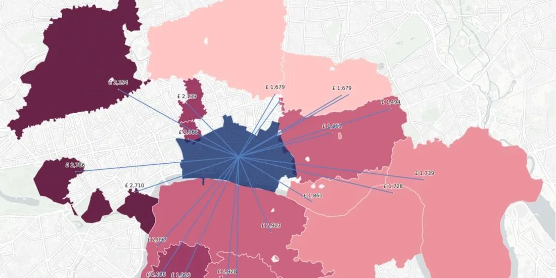 Identifying Walk to Work Hotspots in London