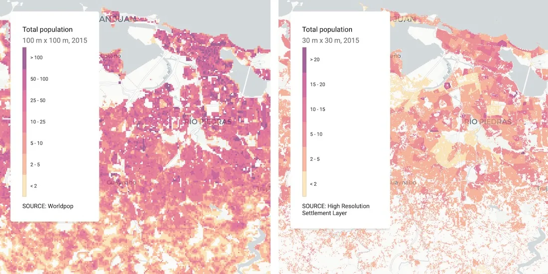 WorldPop in CARTO: global demographic insights at high granularity