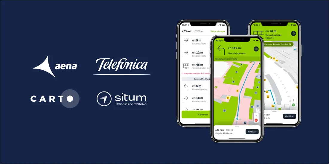 Indoor Mapping & Airport Routing launched by Aena & Telefonica