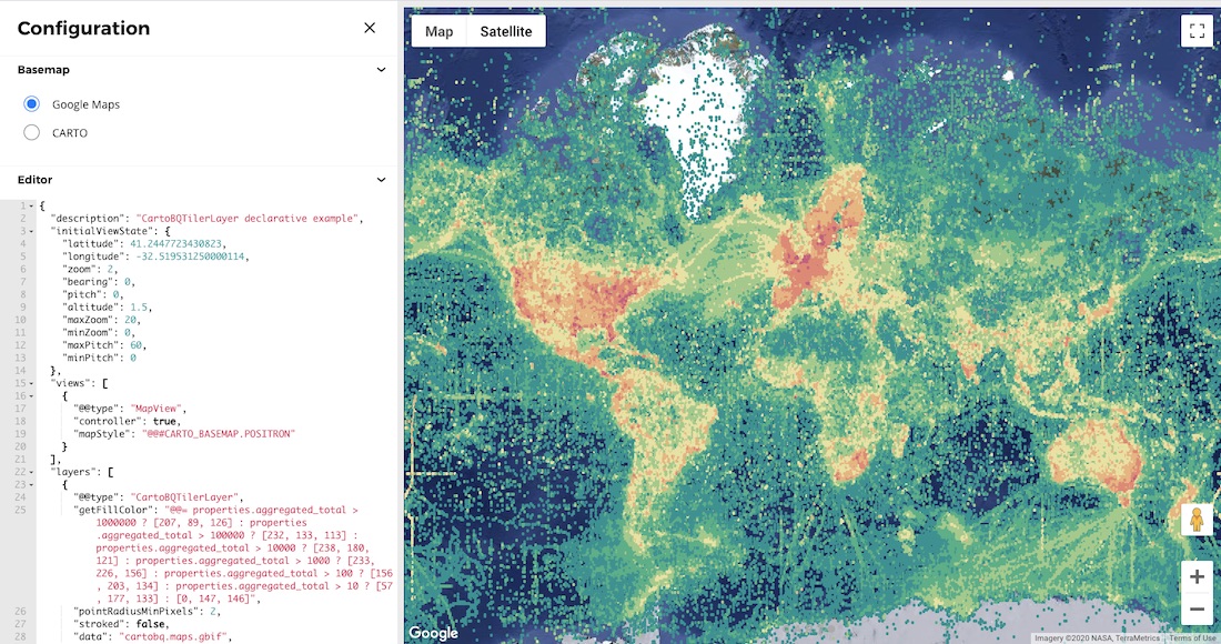 Screenshot of documentation available on Google Codelabs
