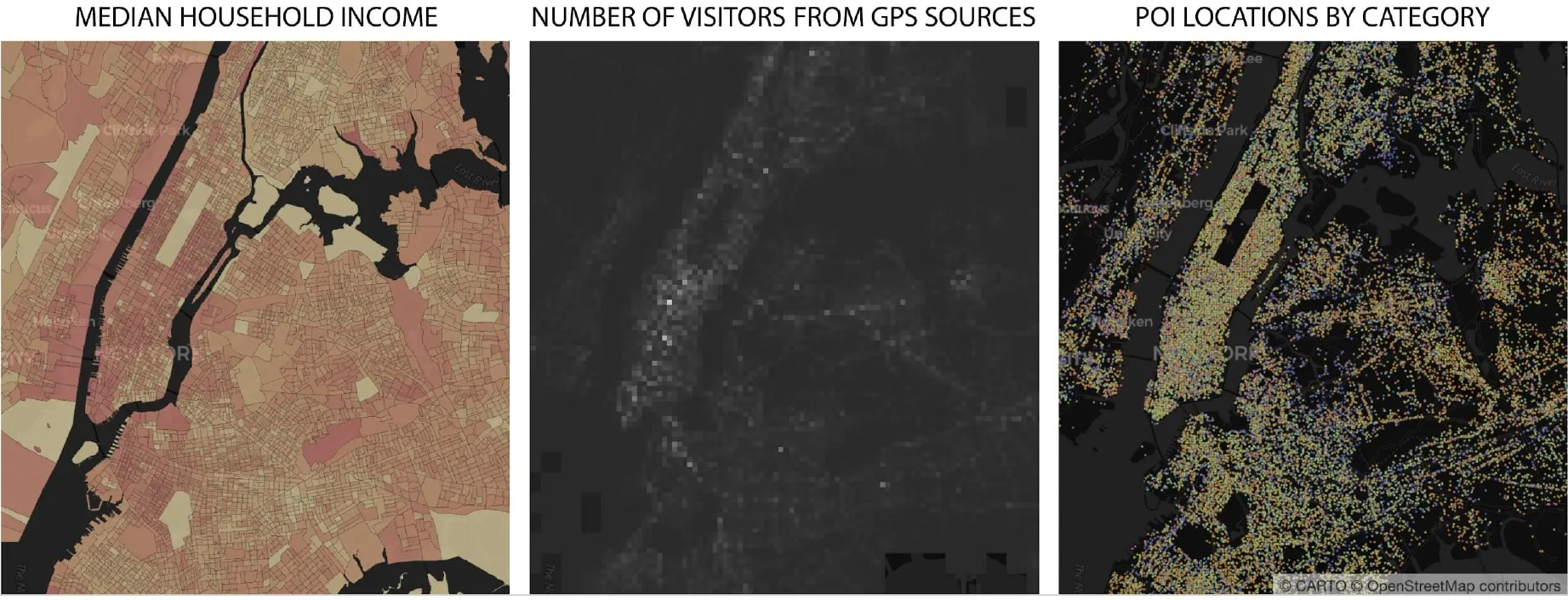 Figure 2: Types of Spatial Data