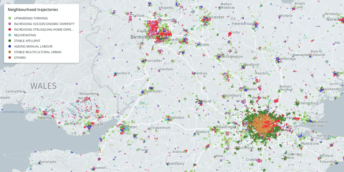 Map of The Month: Trajectories of Neighbourhood Change