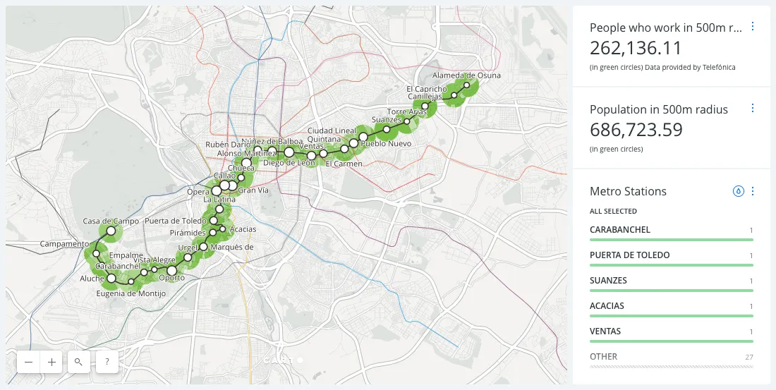 Mapping the Impact of Madrid's Line 5 Shutdown
