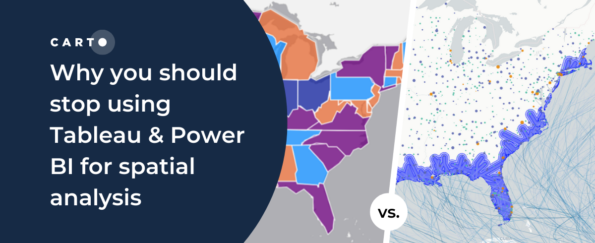 Tableau vs Power BI: Why you should stop using them for spatial analysis