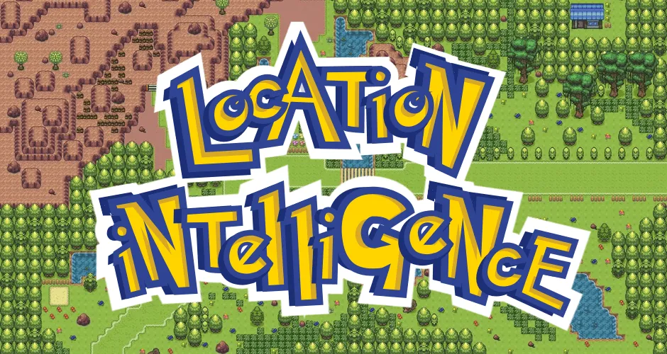Pokémon GO is All About Location Intelligence