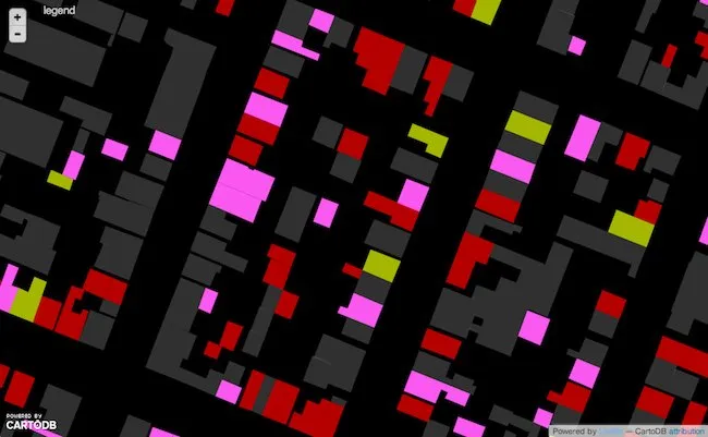 NYPL map visualization with CARTOdb