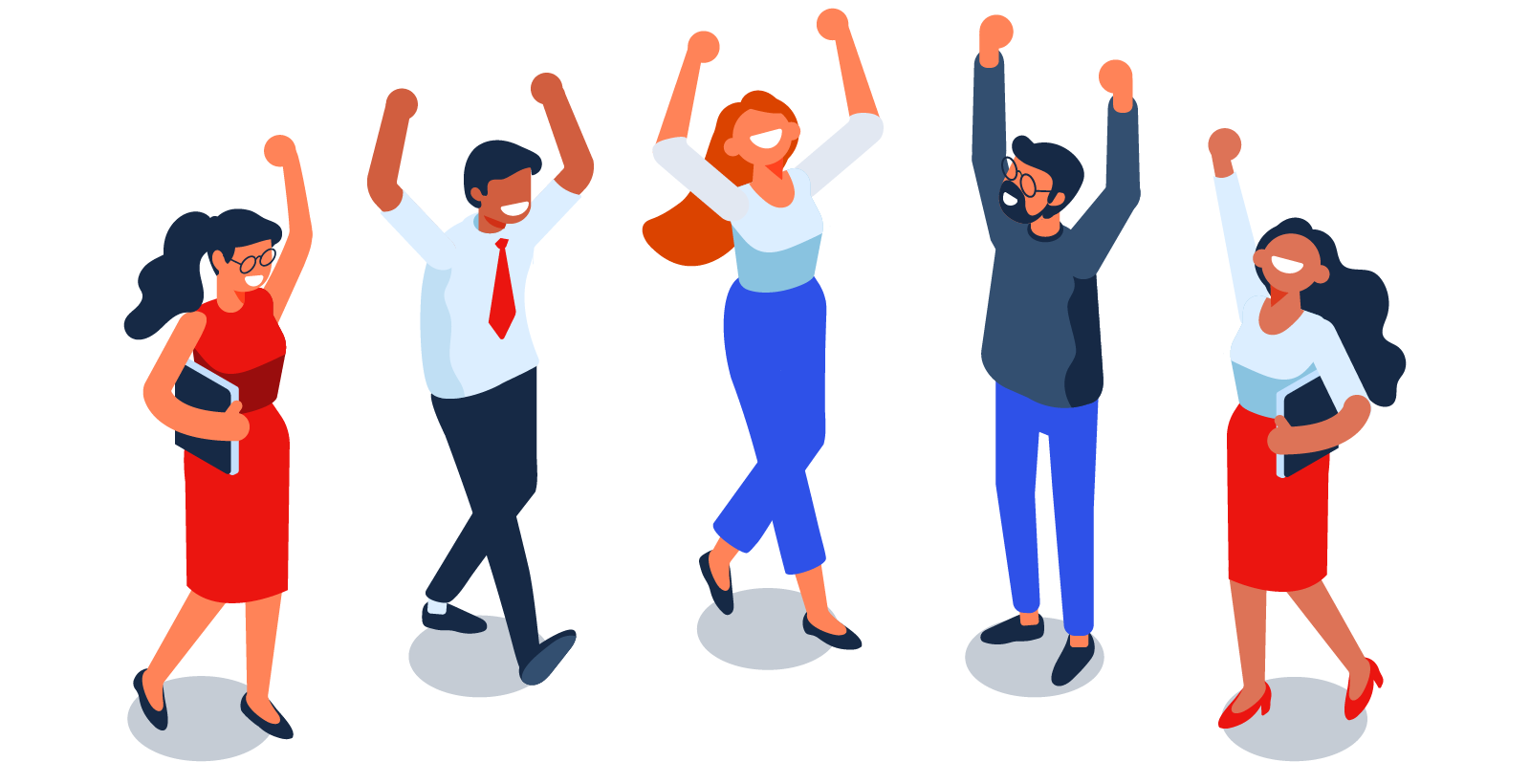 Cloud users celebrating a win