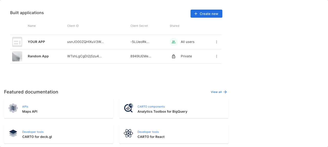 An animation showing how to manage the privacy settings of applications