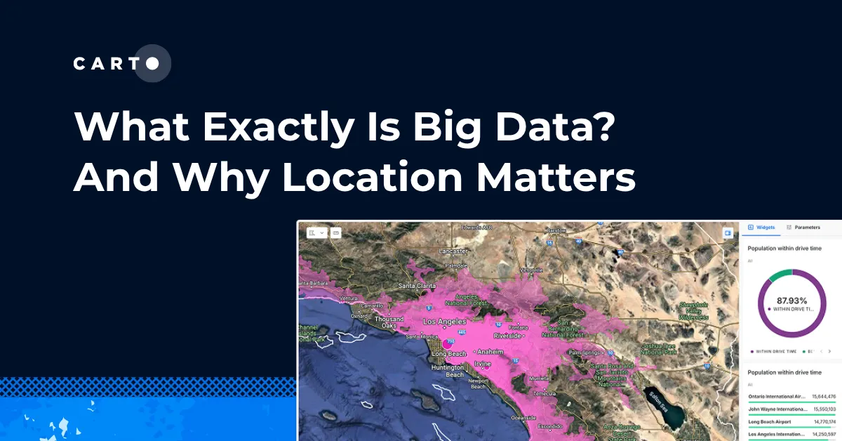 What Exactly Is Big Data? And Why Location Matters